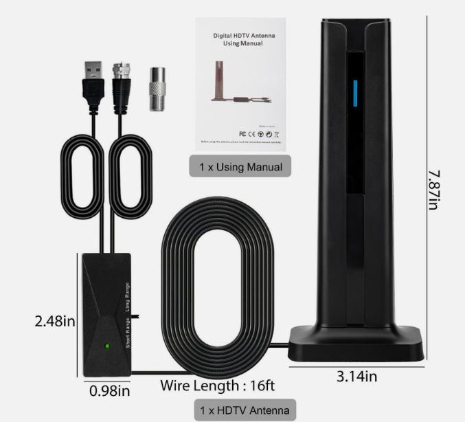 Digital TV Antenna for Smart TV Indoor,2025 TV Antenna with 3M Stick Base, 360°&Long Range Reception 4K HDTV Antenna for Local Channels, Easy Installation Antennas for 1080P TVs Without Cable antenna fortv Digital TV Antenna for Smart TV Indoor,2025 TV Antenna with 3M Stick Base, 360°&Long Range Reception 4K HDTV Antenna for Local Channels, Easy Installation Antennas for 1080P TVs Without Cable antenna fortv