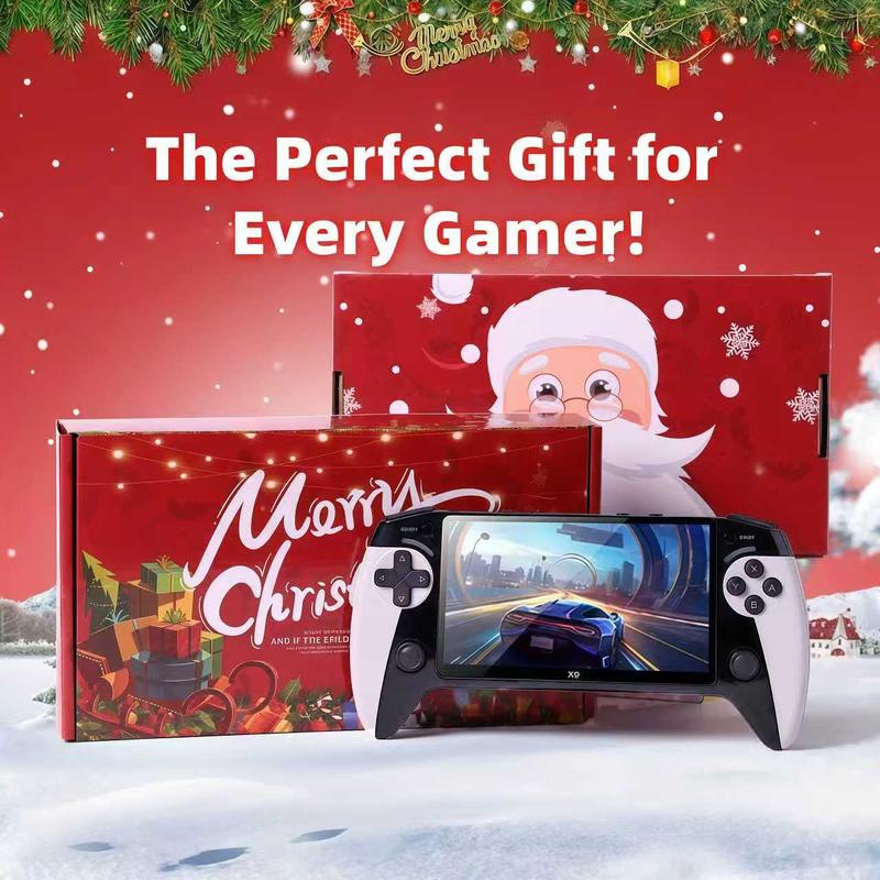 Portable Retro Game Console 5.5 Inch Large Screen, Supports Ten Emulators, Ultra HD Graphics, Perfect Gift for Day, Father's Day, Christmas Portable Retro Game Console 5.5 Inch Large Screen, Supports Ten Emulators, Ultra HD Graphics, Perfect Gift for Day, Father's Day, Christmas