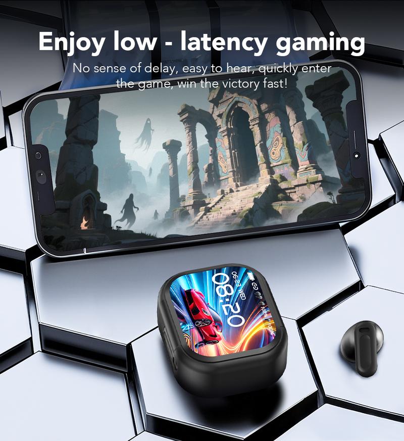 HTC NE20 Bluetooth 5.4 Earphones LED Display High Fidelity Waterproof Wireless Earphones | Suitable for Office, Sports, Study and Audio Calls | Built-in Microphone | Earphones HTC NE20 Bluetooth 5.4 Earphones LED Display High Fidelity Waterproof Wireless Earphones | Suitable for Office, Sports, Study and Audio Calls | Built-in Microphone | Earphones