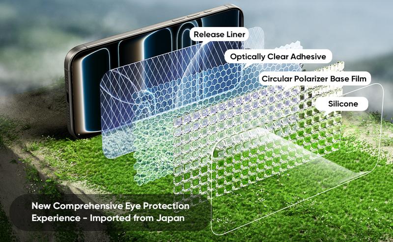 【TikTokShopBlackFriday】MAGIC JOHN Screen Protector 2 Pack for iPhone, Samsung, and Google–Clear & Privacy Protection, Fingerprint Resistant, Dust-Free, Bubble-Free Design 【TikTokShopBlackFriday】MAGIC JOHN Screen Protector 2 Pack for iPhone, Samsung, and Google–Clear & Privacy Protection, Fingerprint Resistant, Dust-Free, Bubble-Free Design