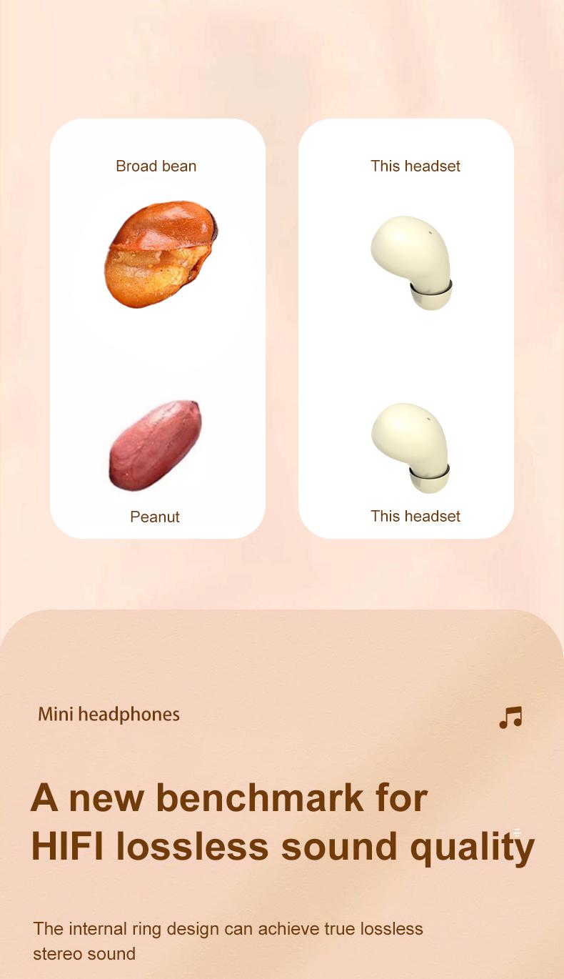 MSHUKCOE Mini Invisible Headphones Bluetooth 5.4 True Wireless In-Ear Earphones sport Audio Earbud audifonos bluetooth wireless headphones noise cancelling headphones gamingheadset MSHUKCOE Mini Invisible Headphones Bluetooth 5.4 True Wireless In-Ear Earphones sport Audio Earbud audifonos bluetooth wireless headphones noise cancelling headphones gamingheadset