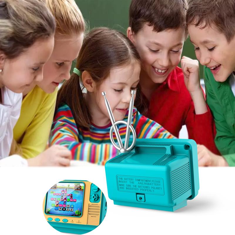 PYBGE Retro Video Game Console GV300S: 308 Built-in Classic Games, Classic Retro 3-Color Gamepad, Mini Handheld TV-Style Game Player – Ideal for Kids & Adult Nostalgia Enthusiasts PYBGE Retro Video Game Console GV300S: 308 Built-in Classic Games, Classic Retro 3-Color Gamepad, Mini Handheld TV-Style Game Player – Ideal for Kids & Adult Nostalgia Enthusiasts