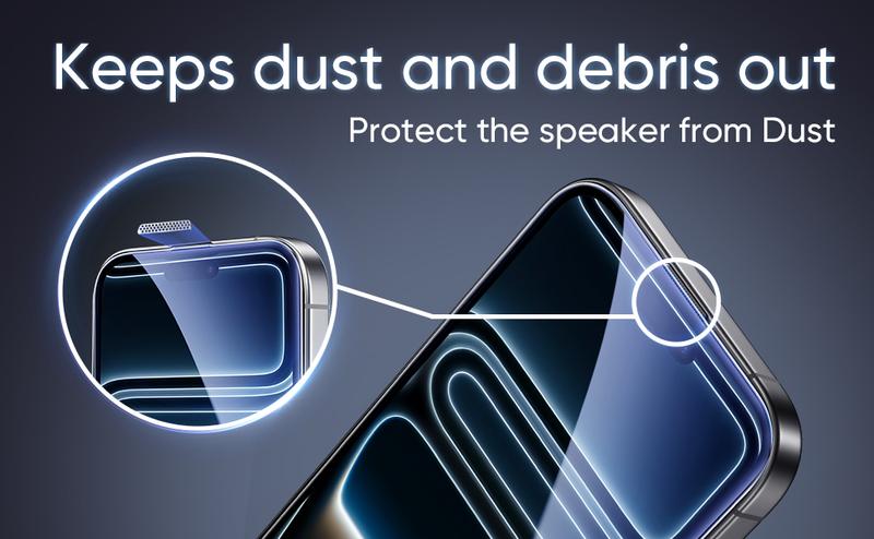 【TikTokShopBlackFriday】MAGIC JOHN Screen Protector 2 Pack for iPhone, Samsung, and Google–Clear & Privacy Protection, Fingerprint Resistant, Dust-Free, Bubble-Free Design 【TikTokShopBlackFriday】MAGIC JOHN Screen Protector 2 Pack for iPhone, Samsung, and Google–Clear & Privacy Protection, Fingerprint Resistant, Dust-Free, Bubble-Free Design