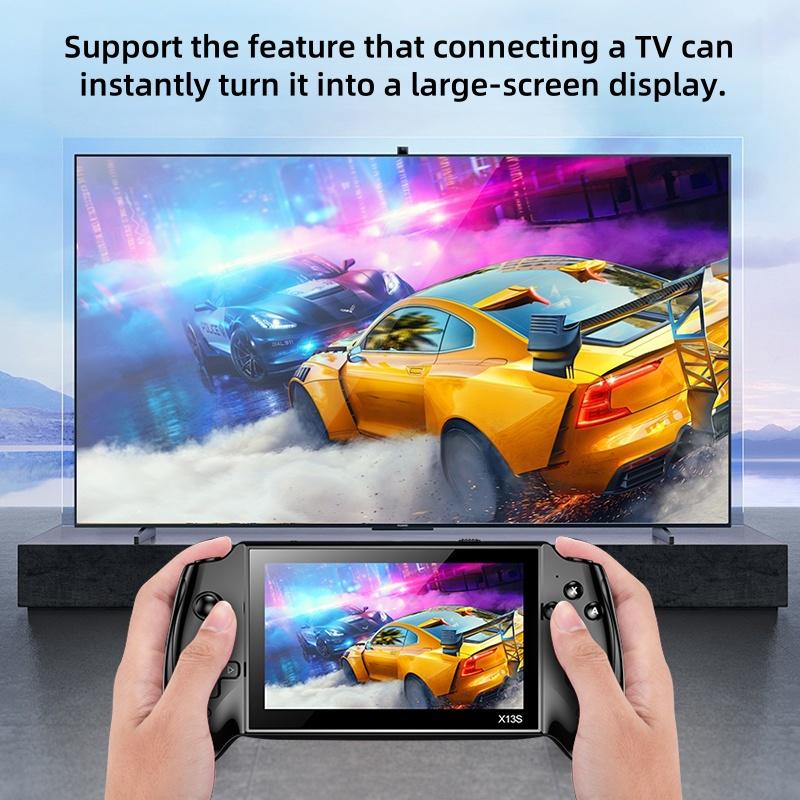 Portable Retro Game Console 5.5 Inch Large Screen, Supports Ten Emulators, Ultra HD Graphics, Perfect Gift for Day, Father's Day, Christmas Portable Retro Game Console 5.5 Inch Large Screen, Supports Ten Emulators, Ultra HD Graphics, Perfect Gift for Day, Father's Day, Christmas